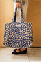 Sac cabas - LÉOPARD Bleu marine