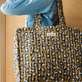 Sac cabas léopard vert kaki byzantine