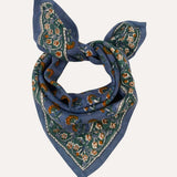 Petit foulard SÉLÉNÉ Bleu horizon