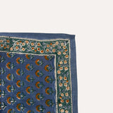 Petit foulard SÉLÉNÉ Bleu horizon