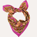 Petit foulard THÉODORA Rose