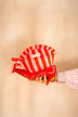 Petite trousse froufrou - PACHA Tomato