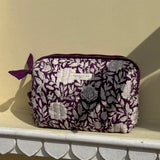 Trousse de toilette femme XL - Antioche Prune