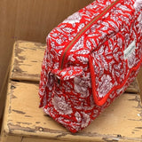 Trousse de toilette rabat - ANTIOCHE Tomato