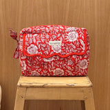Trousse de toilette rabat - ANTIOCHE Tomato