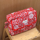 Trousse de toilette rabat - ANTIOCHE Tomato