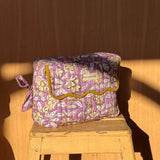 Trousse de toilette rabat - CARTHAGE Lilas