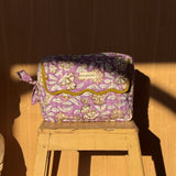 Trousse de toilette rabat - CARTHAGE Lilas