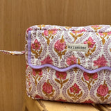 Trousse de toilette rabat - ÉPHÈSE Rose
