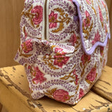 Trousse de toilette rabat - ÉPHÈSE Rose