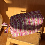 Trousse de toilette rabat - FLORA Lilas