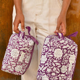 Petite trousse de toilette - Antioche Prune