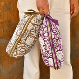 Trousse de toilette femme XL - Antioche Kaki