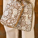 Trousse de toilette femme XL - Antioche Kaki