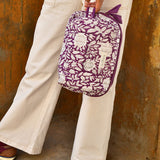 Trousse de toilette femme XL - Antioche Prune