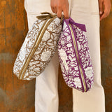 Trousse de toilette femme XL - Antioche Prune