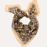 Petit foulard TULIPA Bleu